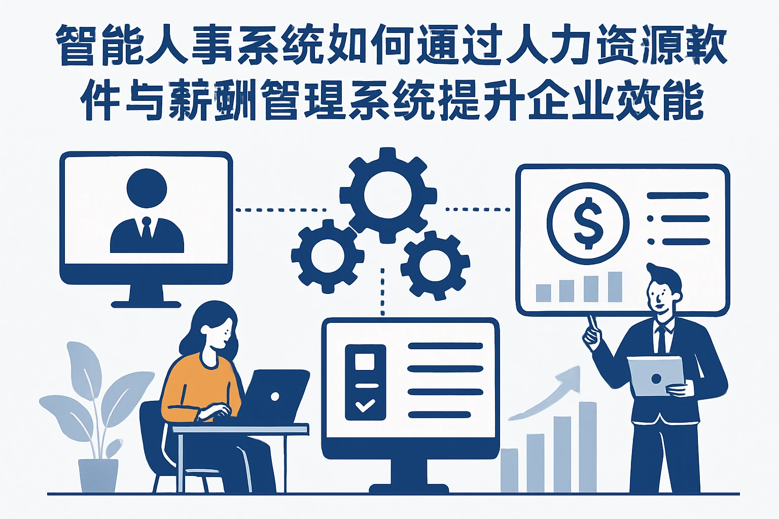 智能人事系统如何通过人力资源软件与薪酬管理系统提升企业效能