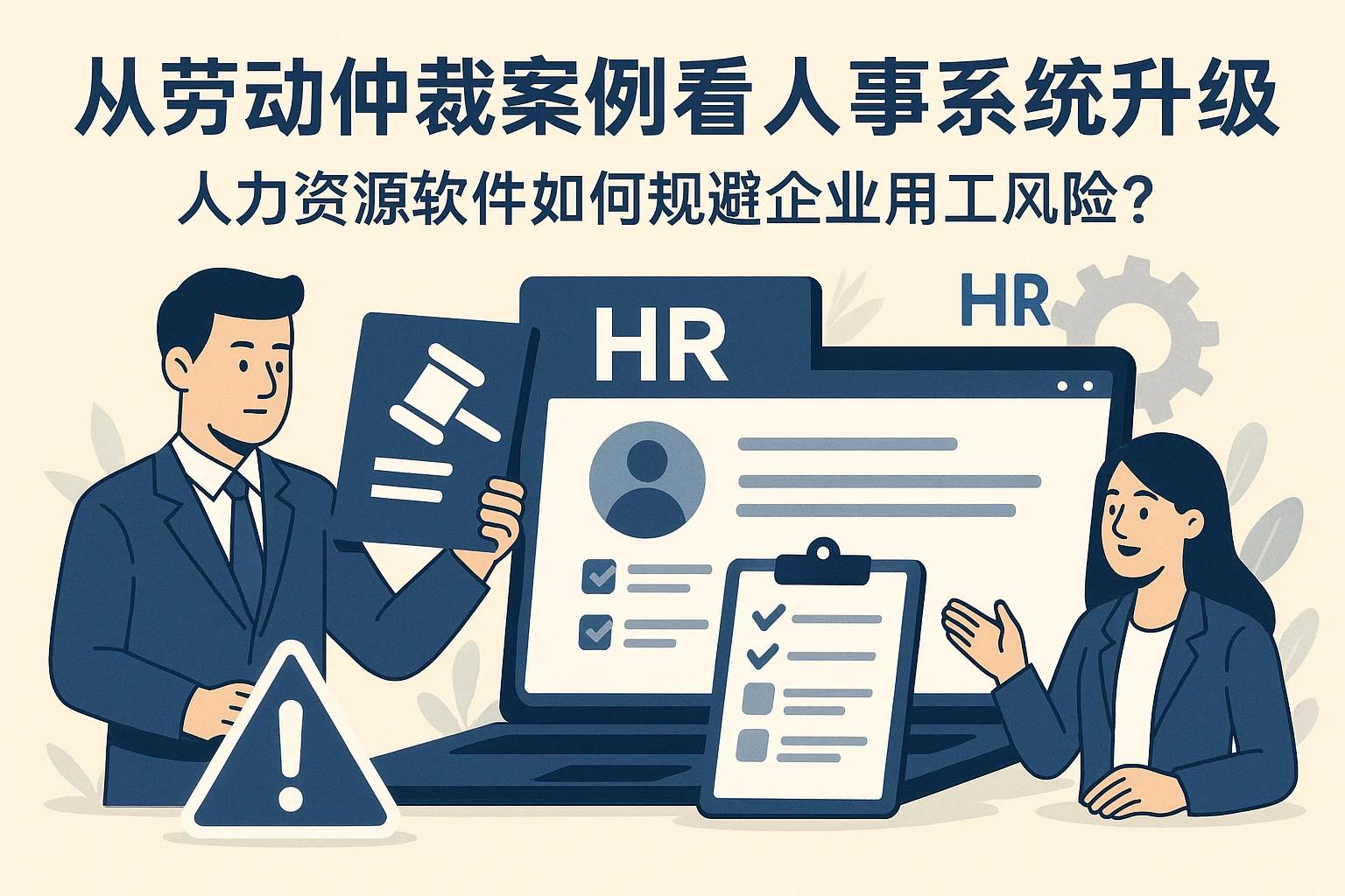 从劳动仲裁案例看人事系统升级：人力资源软件如何规避企业用工风险？