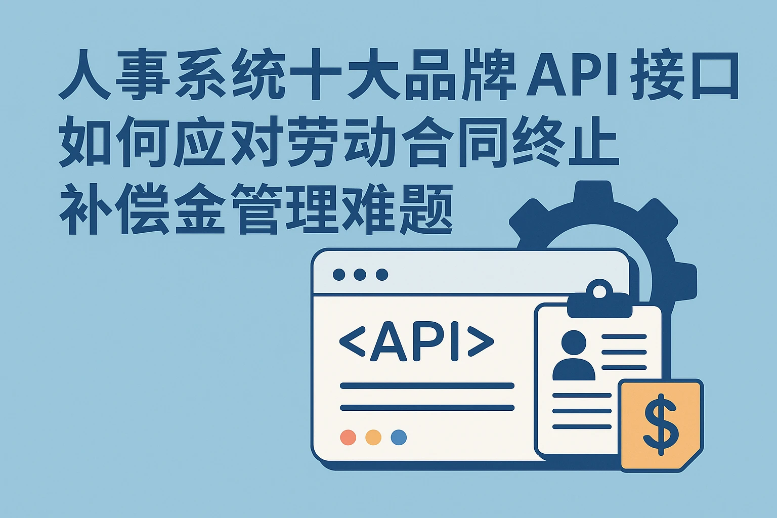 人事系统十大品牌API接口如何应对劳动合同终止补偿金管理难题