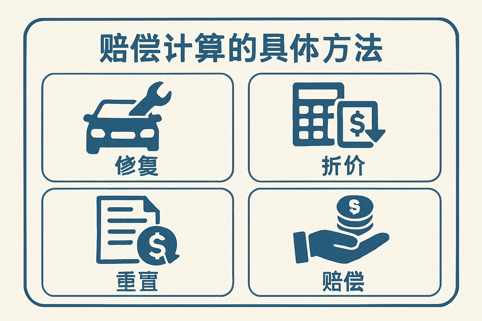 赔偿计算的具体方法