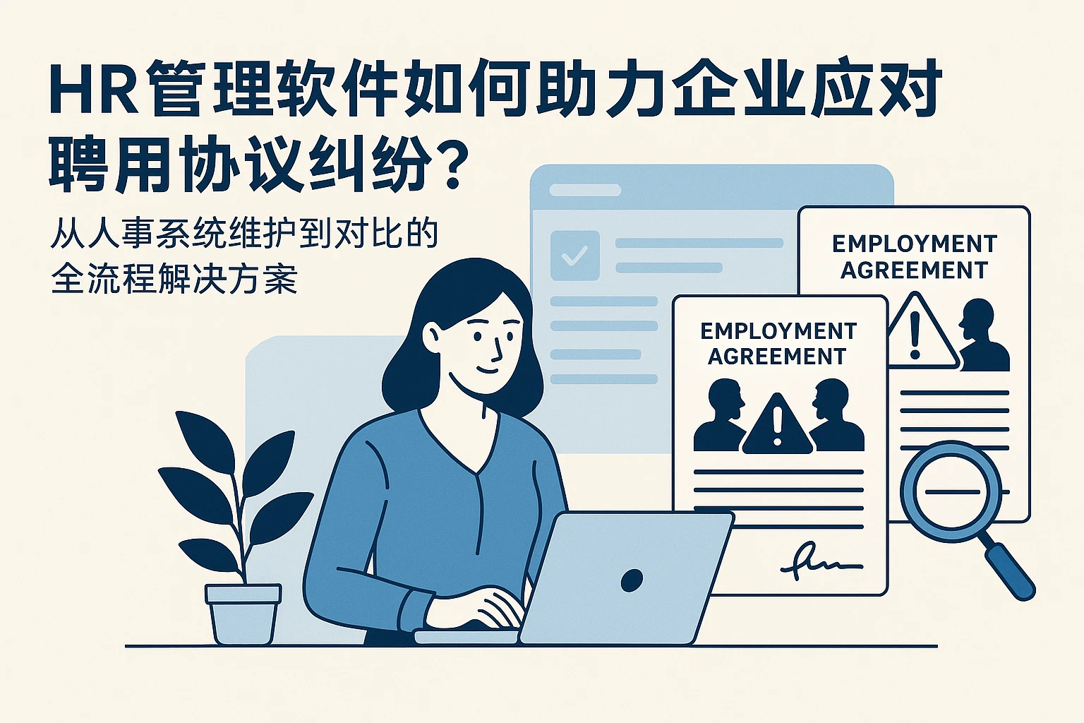HR管理软件如何助力企业应对聘用协议纠纷?——从人事系统维护到对比的全流程解决方案