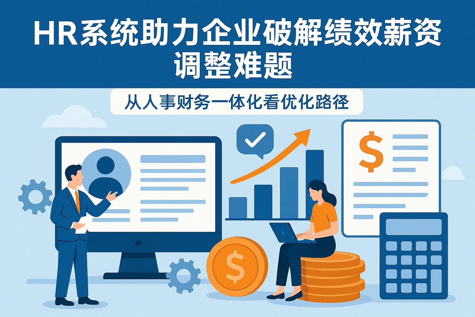 HR系统助力企业破解绩效薪资调整难题:从人事财务一体化看优化路径