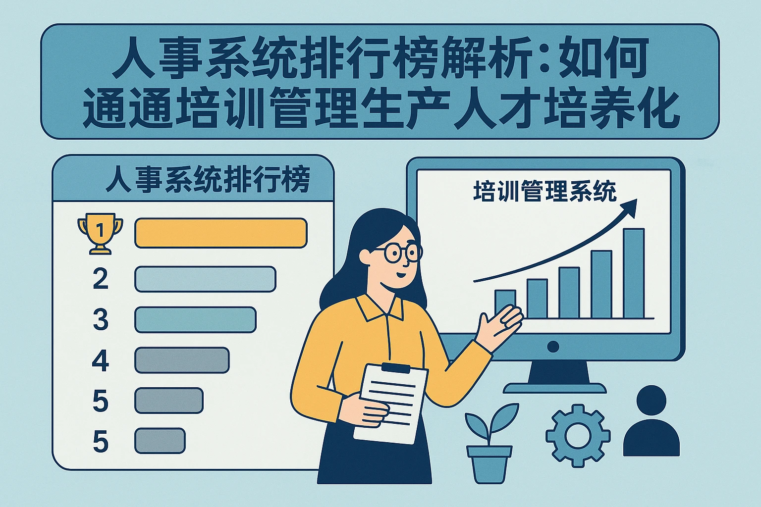 人事系统排行榜解析：如何通过培训管理系统优化研发生产人才培养