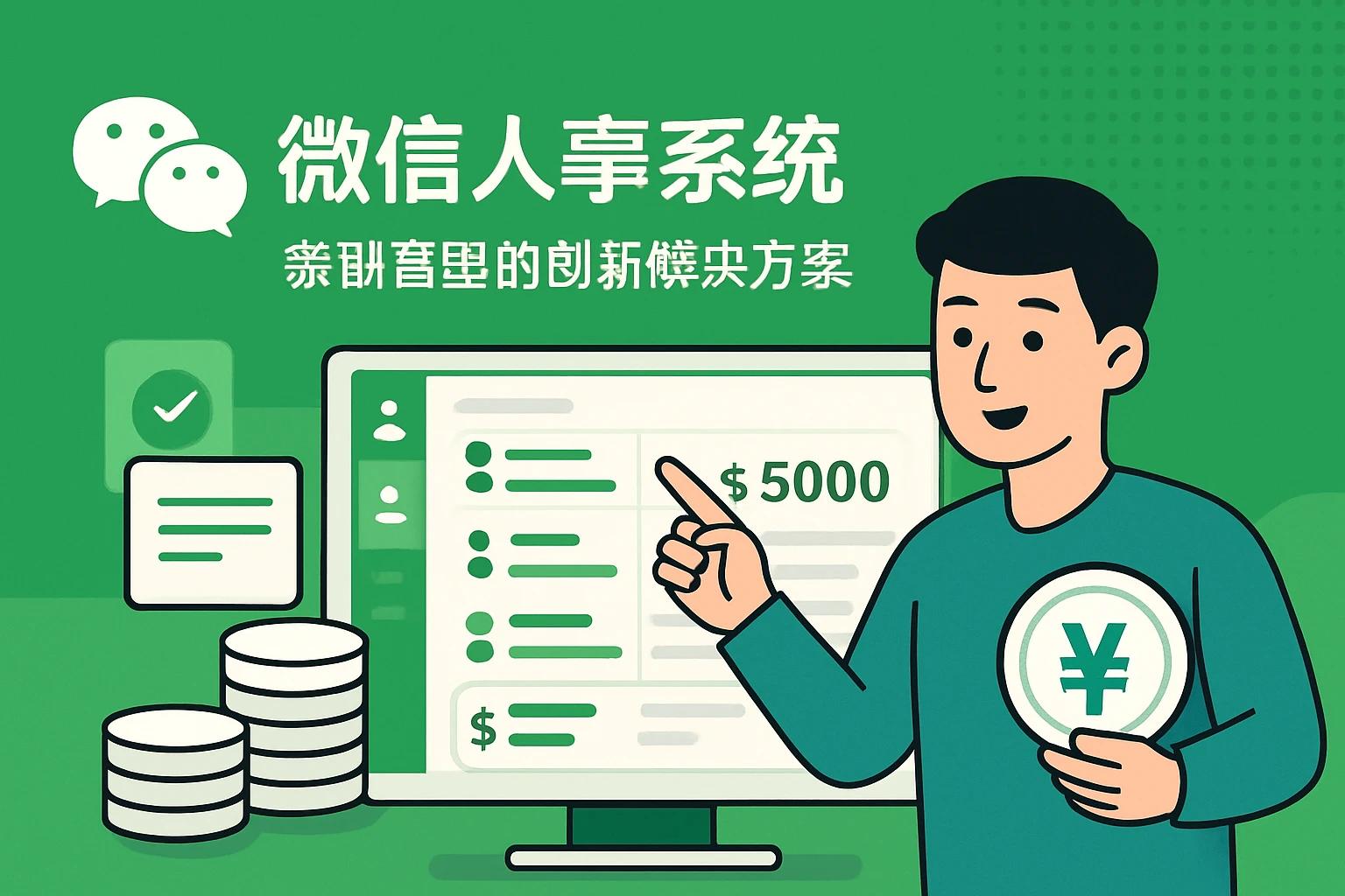 微信人事系统:薪酬管理的创新解决方案
