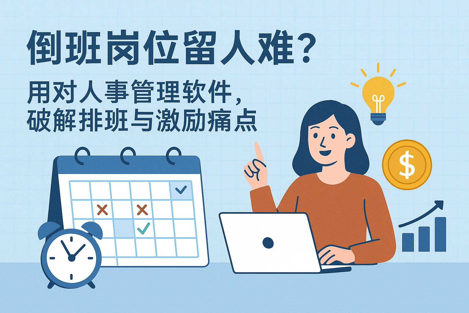 倒班岗位留人难？用对人事管理软件，破解排班与激励痛点