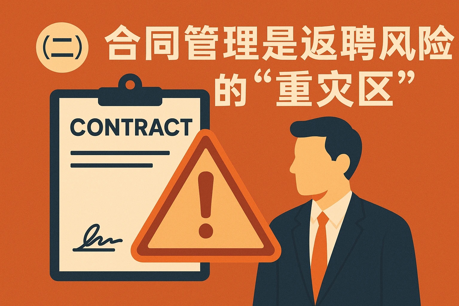 (二)合同管理是返聘风险的“重灾区”