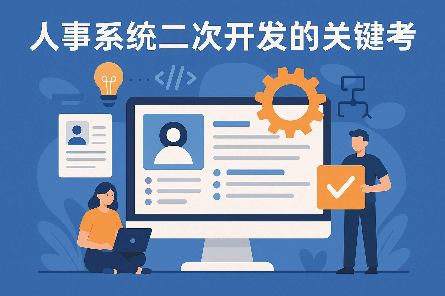 人事系统二次开发的关键考量