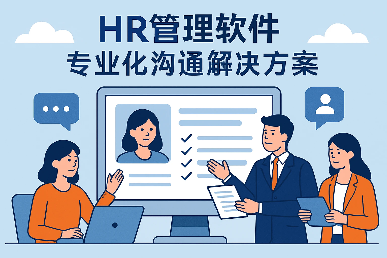 HR管理软件:专业化沟通解决方案