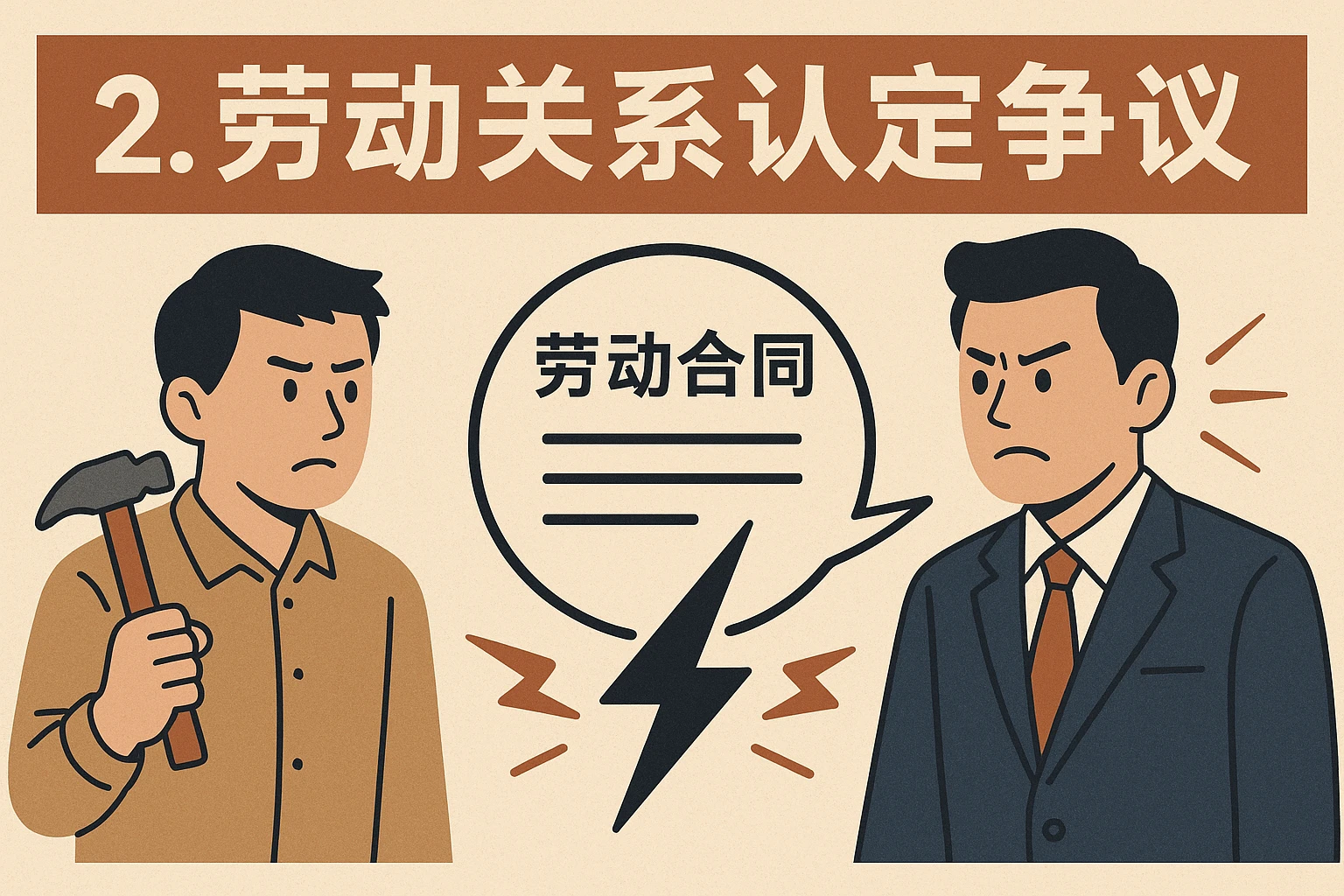 2. 劳动关系认定争议
