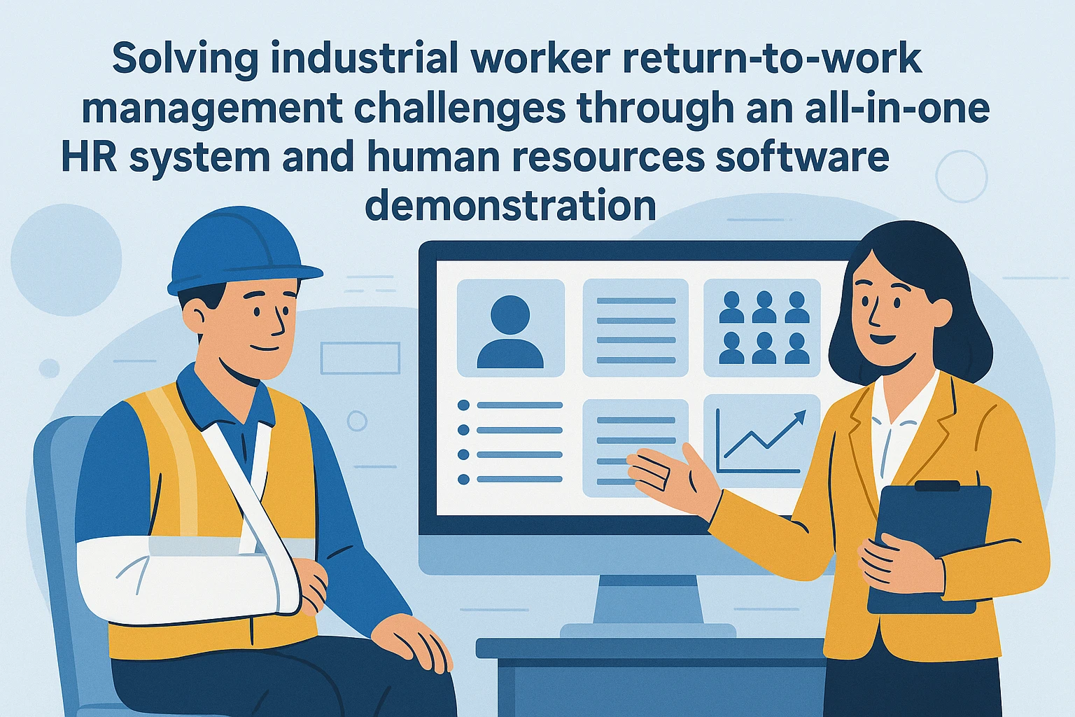 通过全模块人事系统与人力资源软件演示解决制造业工伤返岗管理难题