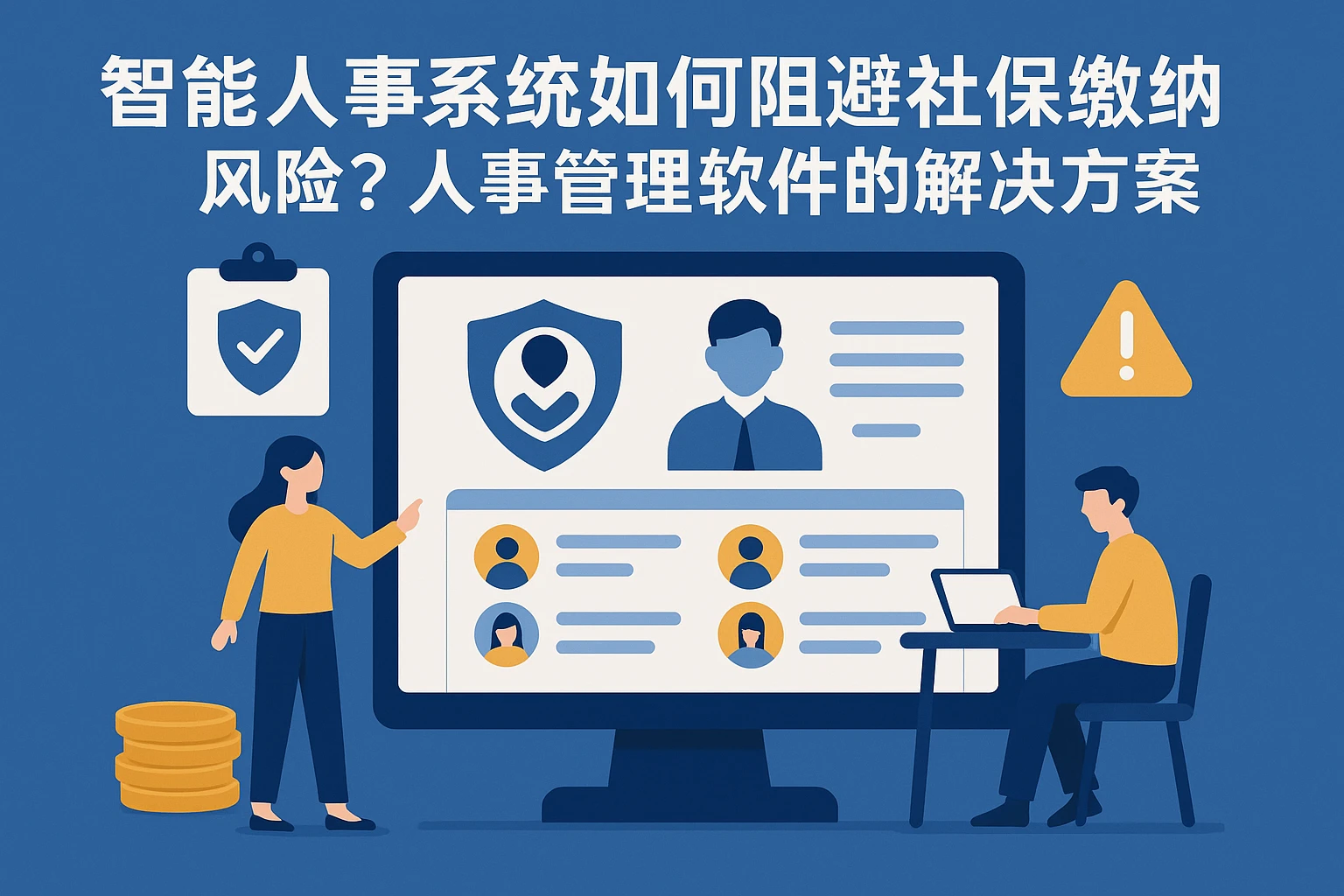 智能人事系统如何规避社保缴纳风险？人事管理软件的实战解决方案
