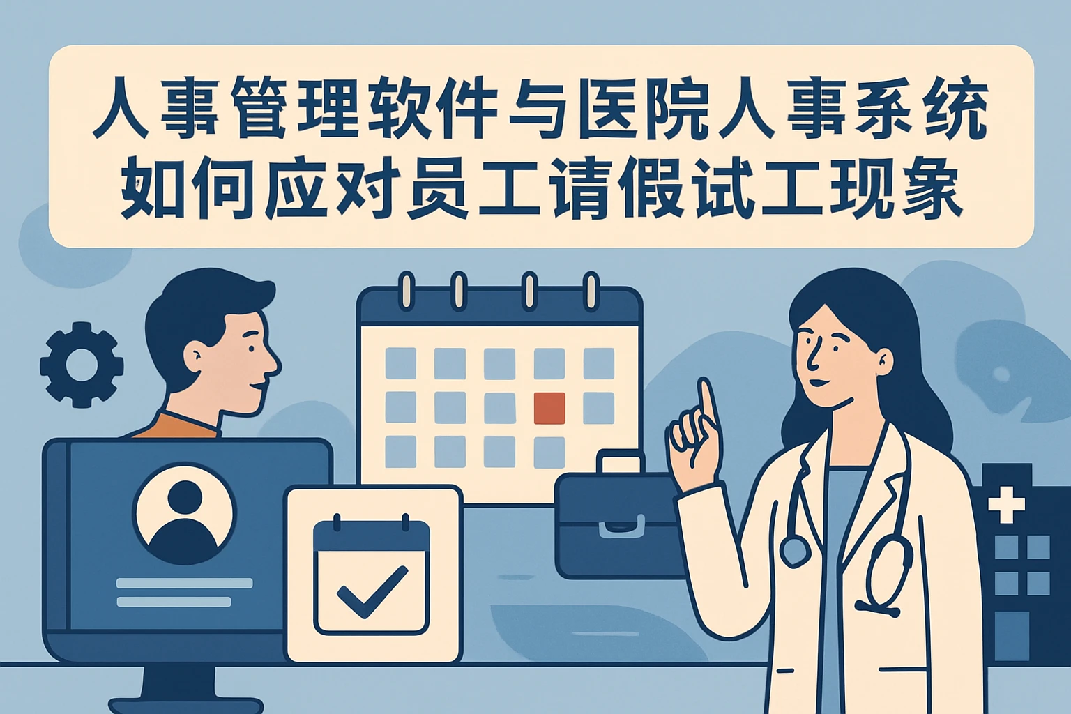 人事管理软件与医院人事系统如何应对员工请假试工现象