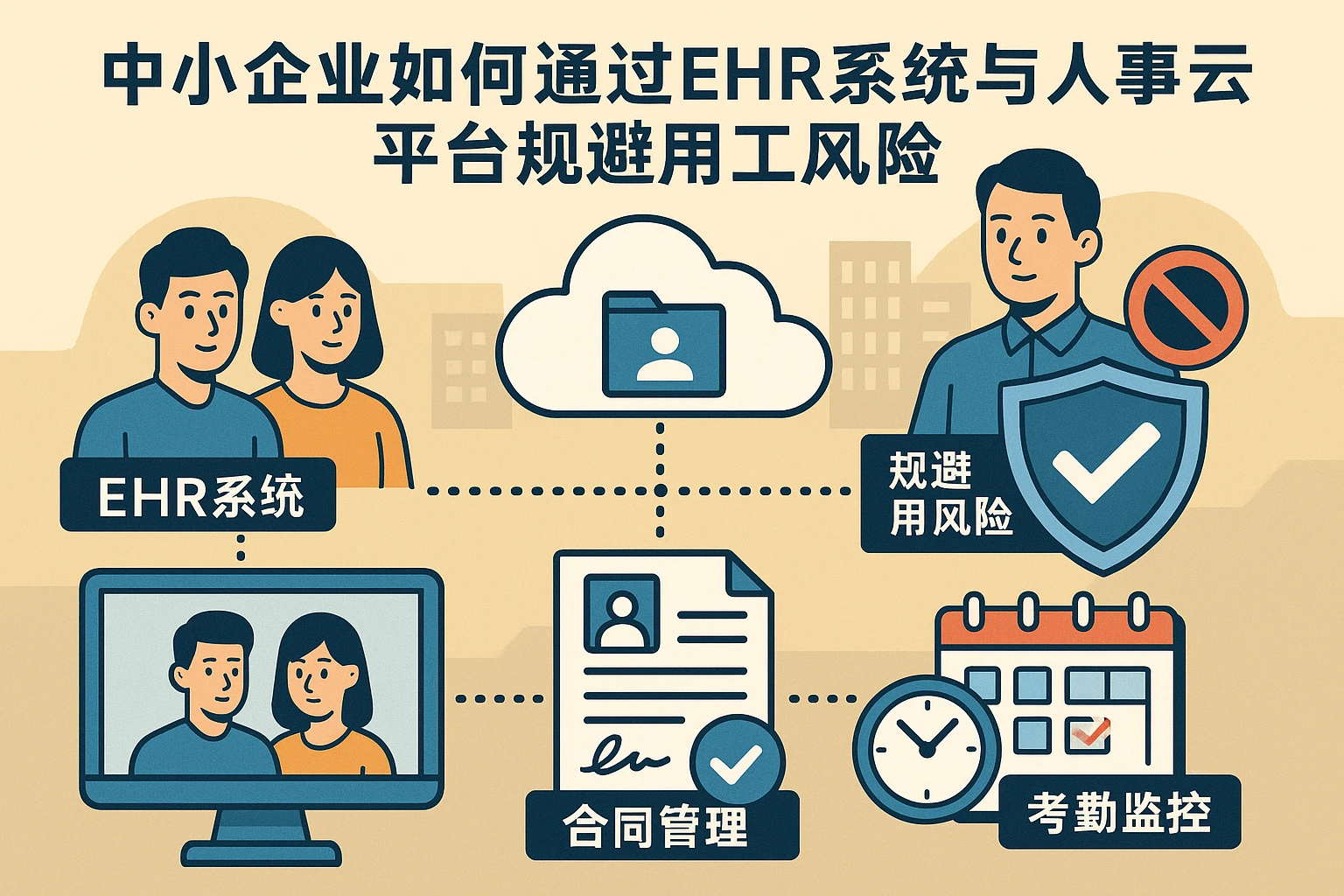 中小企业如何通过ehr系统与人事云平台规避用工风险
