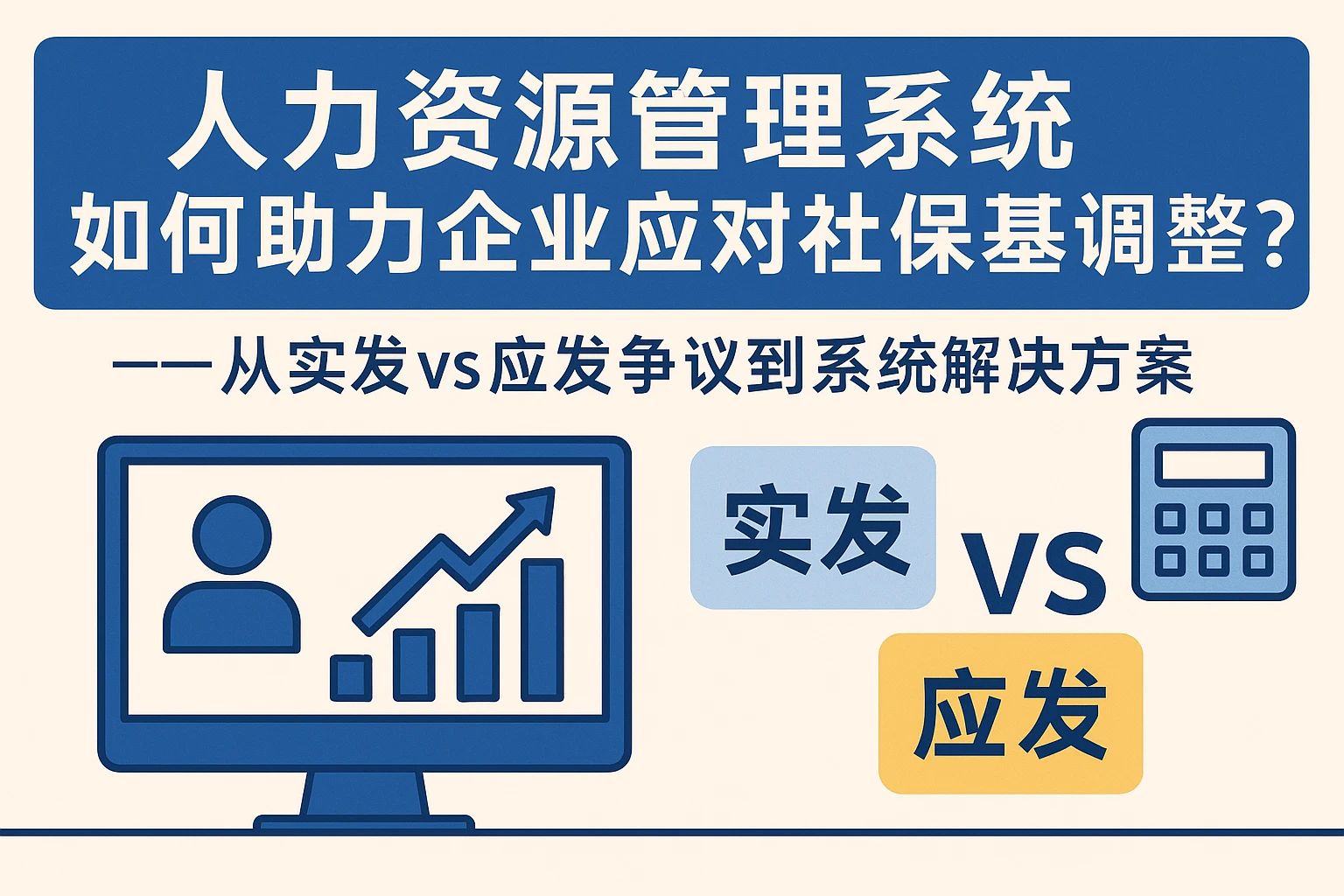 人力资源管理系统如何助力企业应对社保基数调整?——从实发vs应发争议到系统解决方案