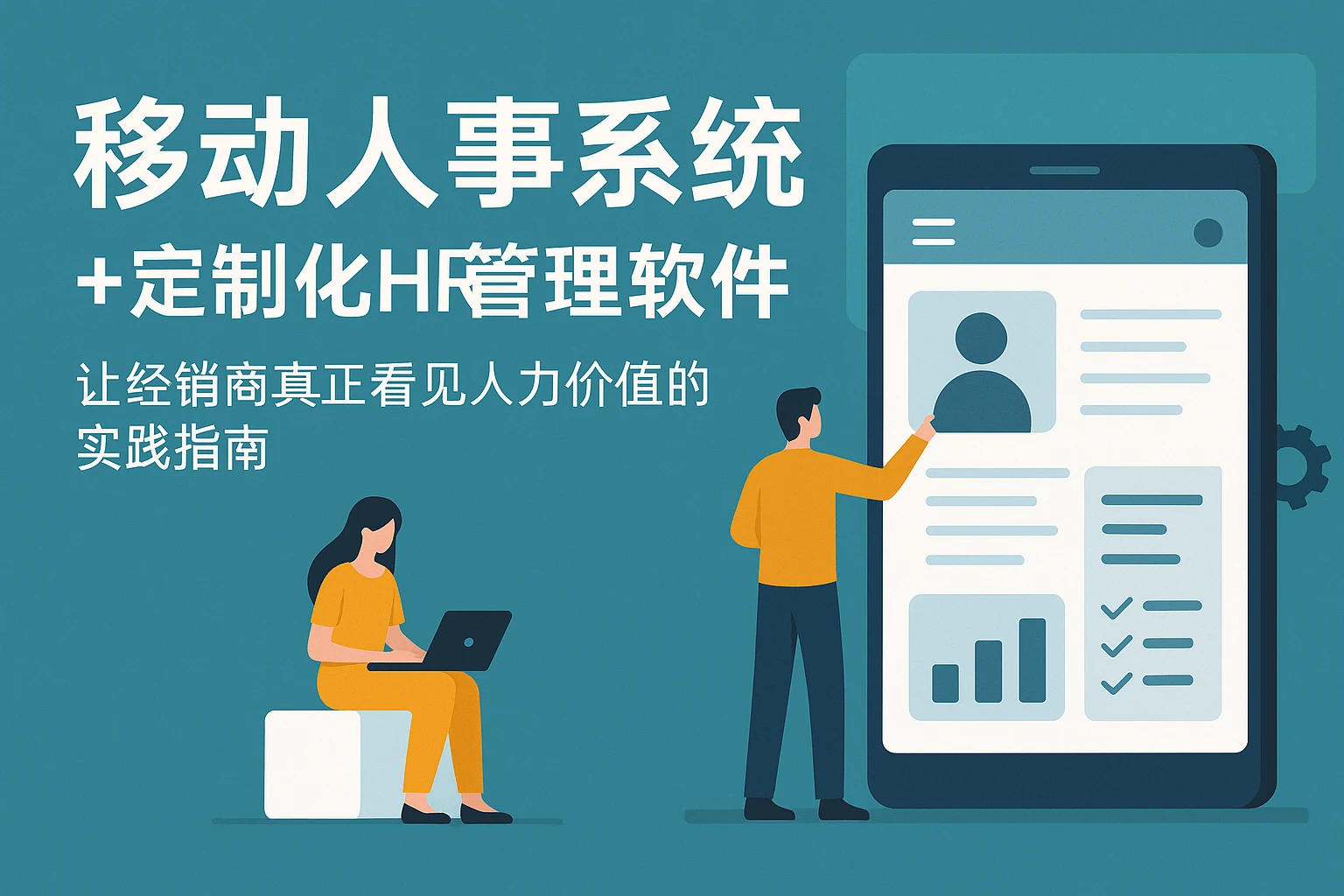 移动人事系统+定制化HR管理软件：让经销商真正看见人力价值的实践指南