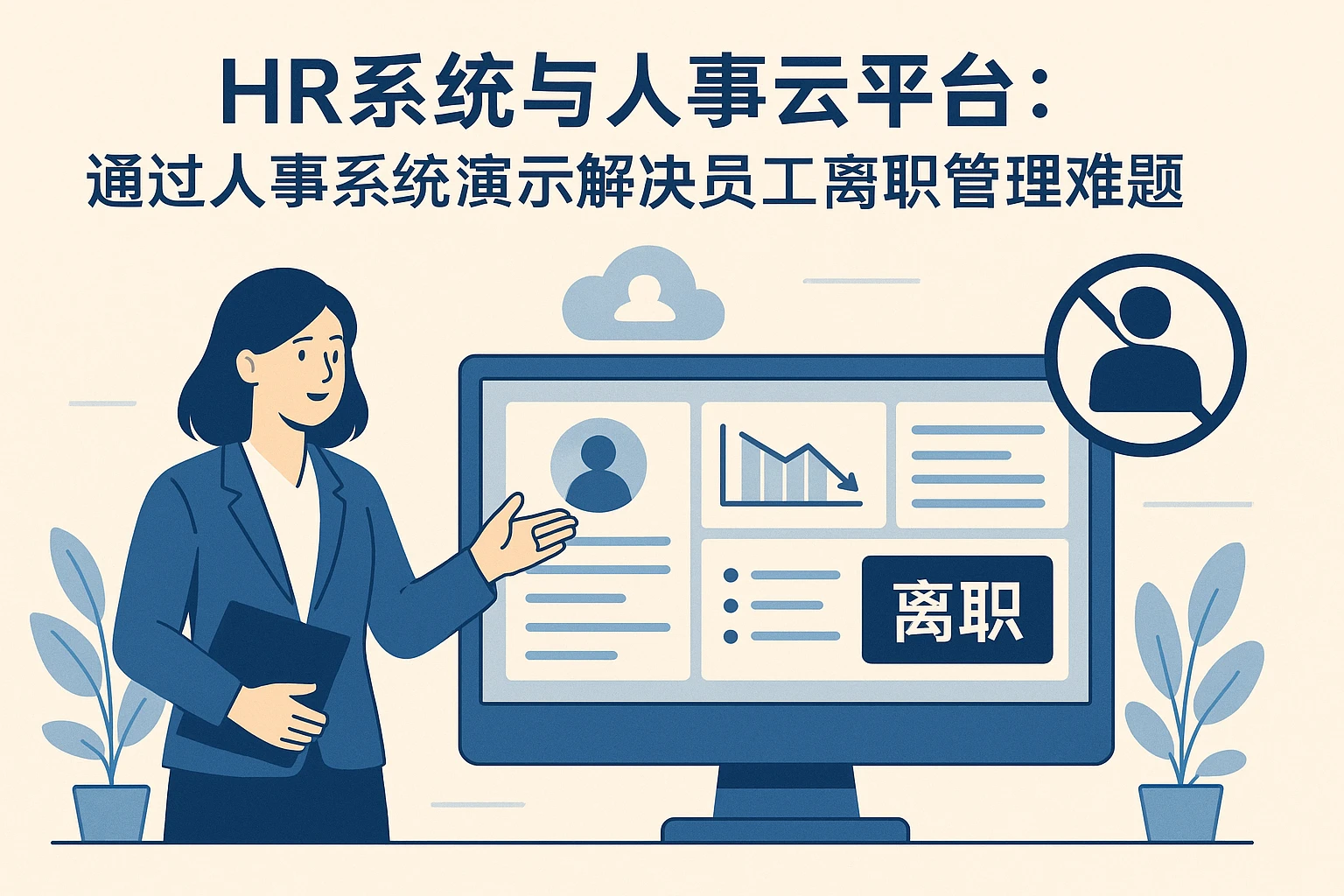 HR系统与人事云平台:通过人事系统演示解决员工离职管理难题