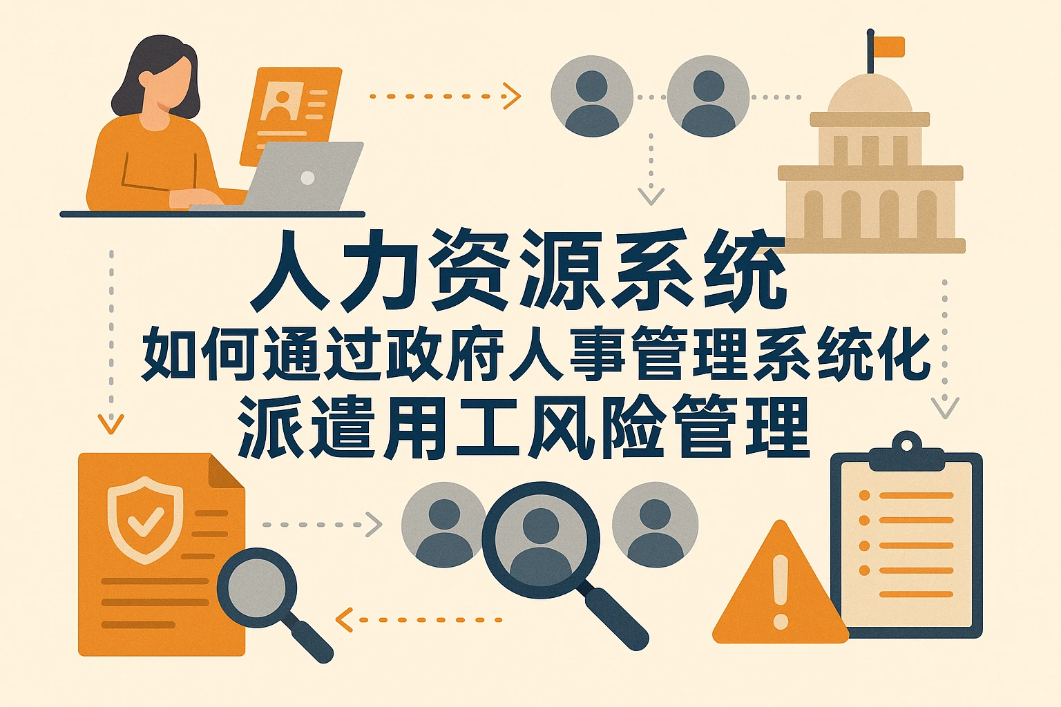 人力资源系统如何通过政府人事管理系统优化派遣用工风险管理