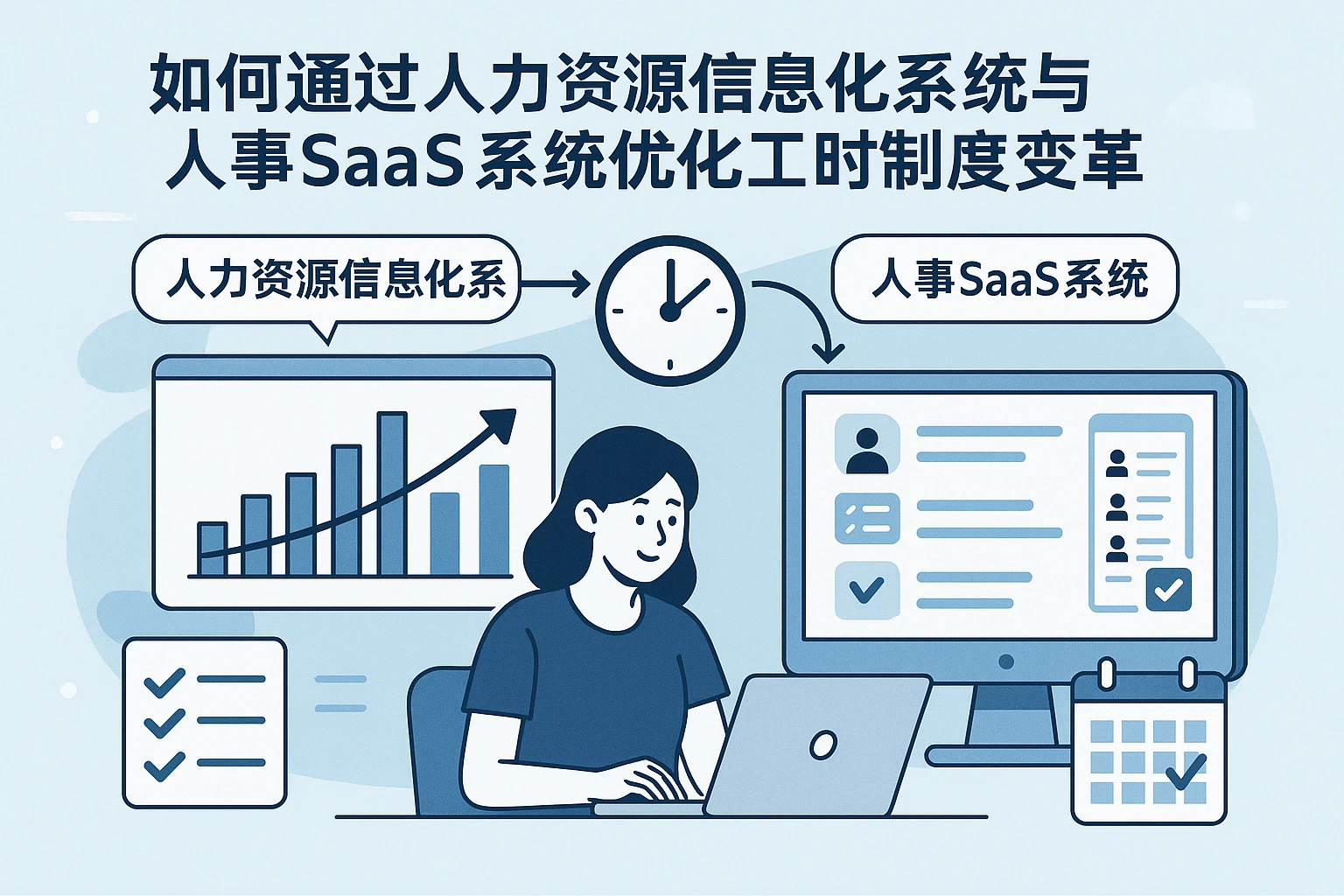 如何通过人力资源信息化系统与人事SaaS系统优化工时制度变革