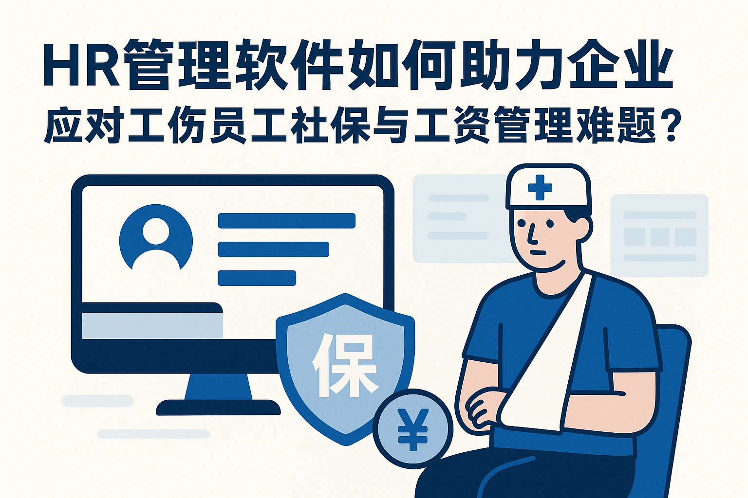 HR管理软件如何助力企业应对工伤员工社保与工资管理难题?