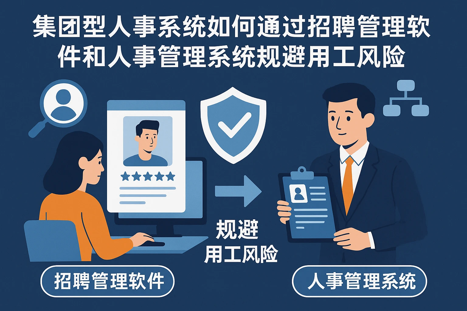 集团型人事系统如何通过招聘管理软件和人事管理系统规避用工风险