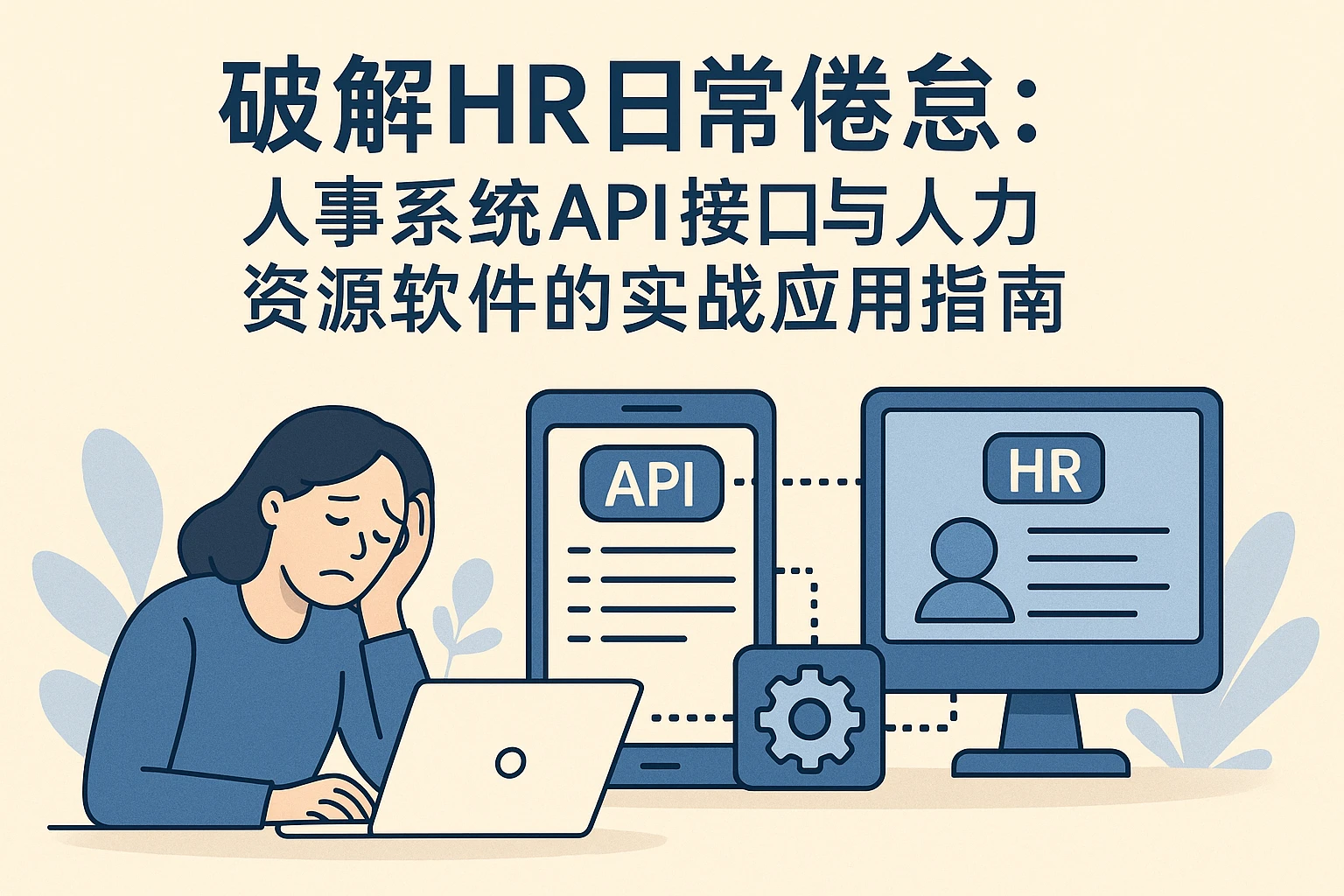破解HR日常倦怠:人事系统API接口与人力资源软件的实战应用指南
