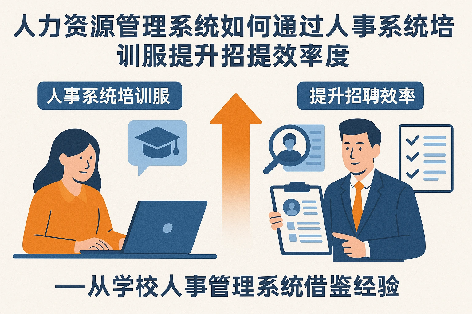 人力资源管理系统如何通过人事系统培训服务提升招聘效率——从学校人事管理系统借鉴经验
