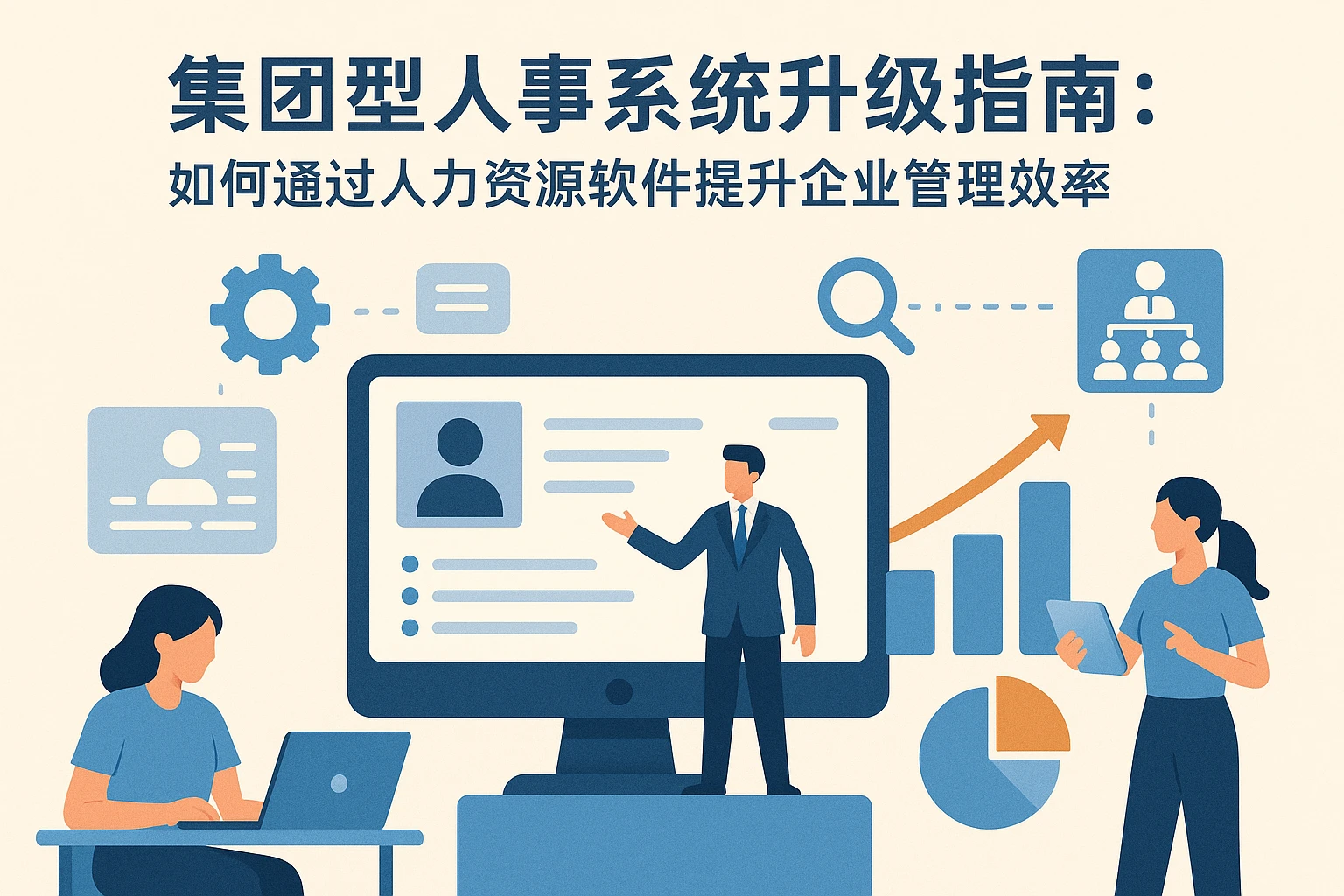 集团型人事系统升级指南：如何通过人力资源软件提升企业管理效率