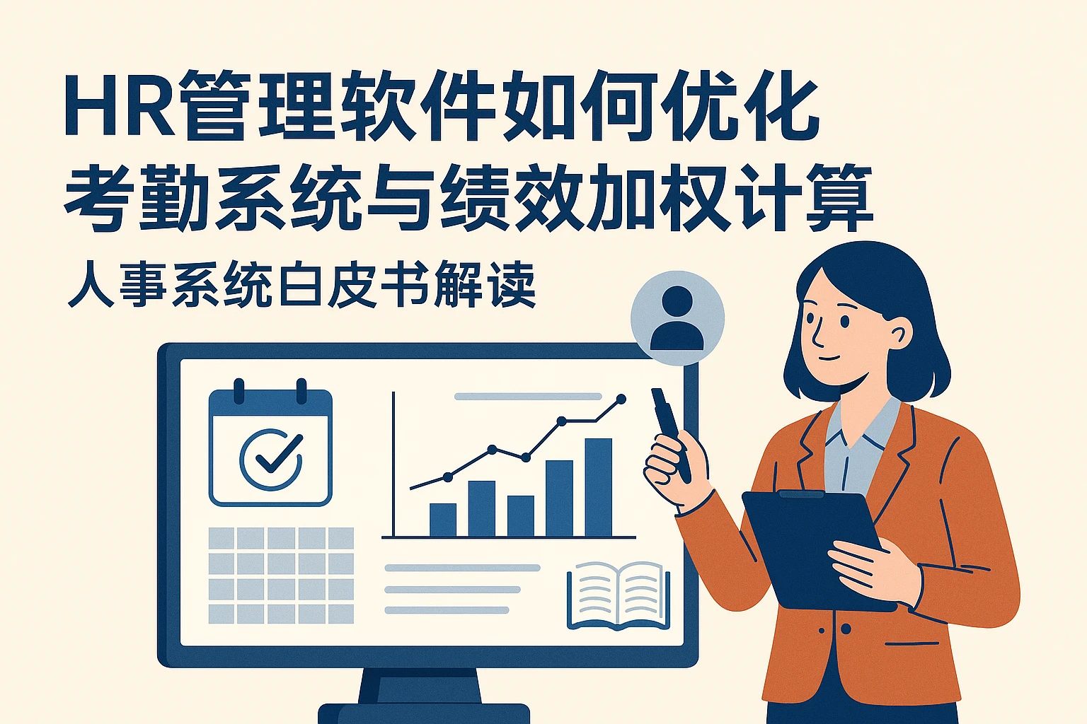 HR管理软件如何优化考勤系统与绩效加权计算 - 人事系统白皮书解读