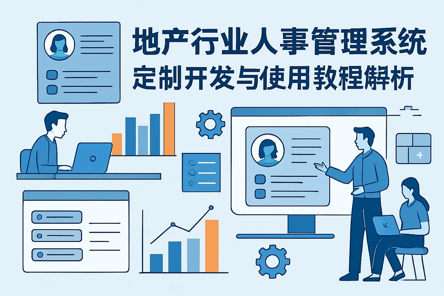 地产行业人事管理系统定制开发与使用教程解析
