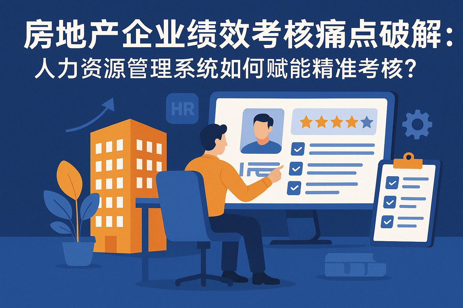 房地产企业绩效考核痛点破解：人力资源管理系统如何赋能精准考核？