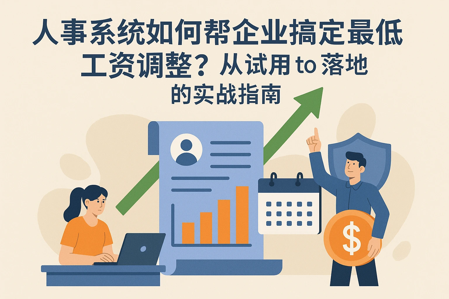 人事系统如何帮企业搞定最低工资调整？从试用 to 落地的实战指南