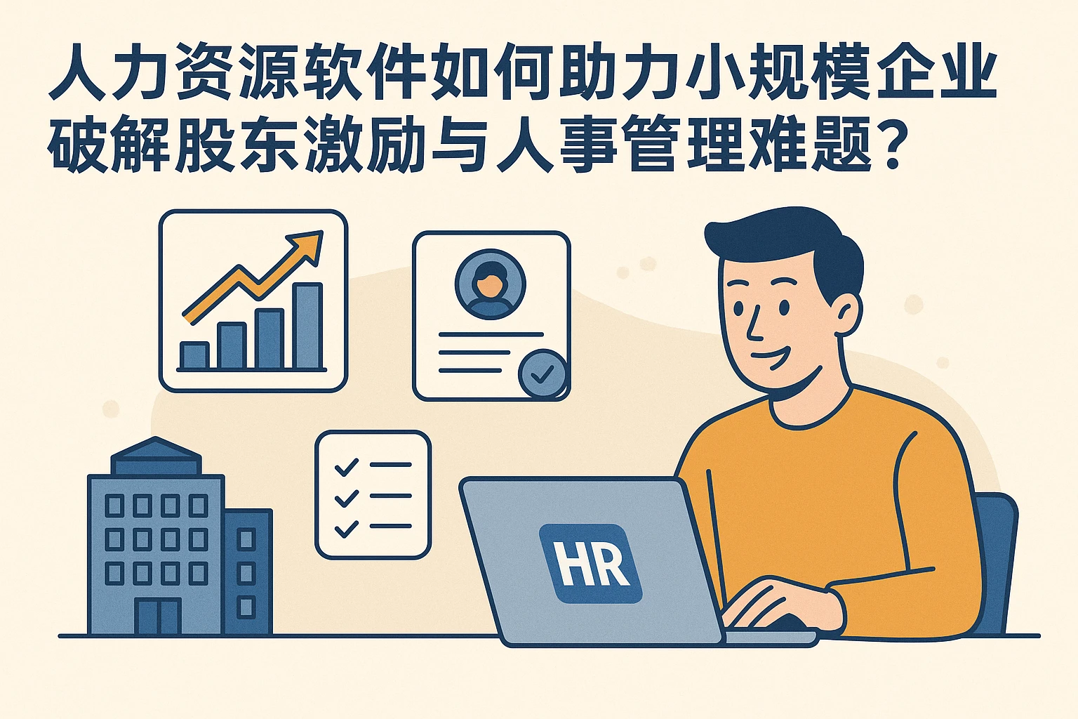 人力资源软件如何助力小规模企业破解股东激励与人事管理难题?