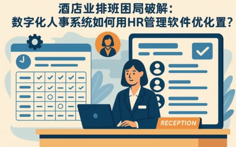 酒店业排班困局破解：数字化人事系统如何用HR管理软件优化前台配置？