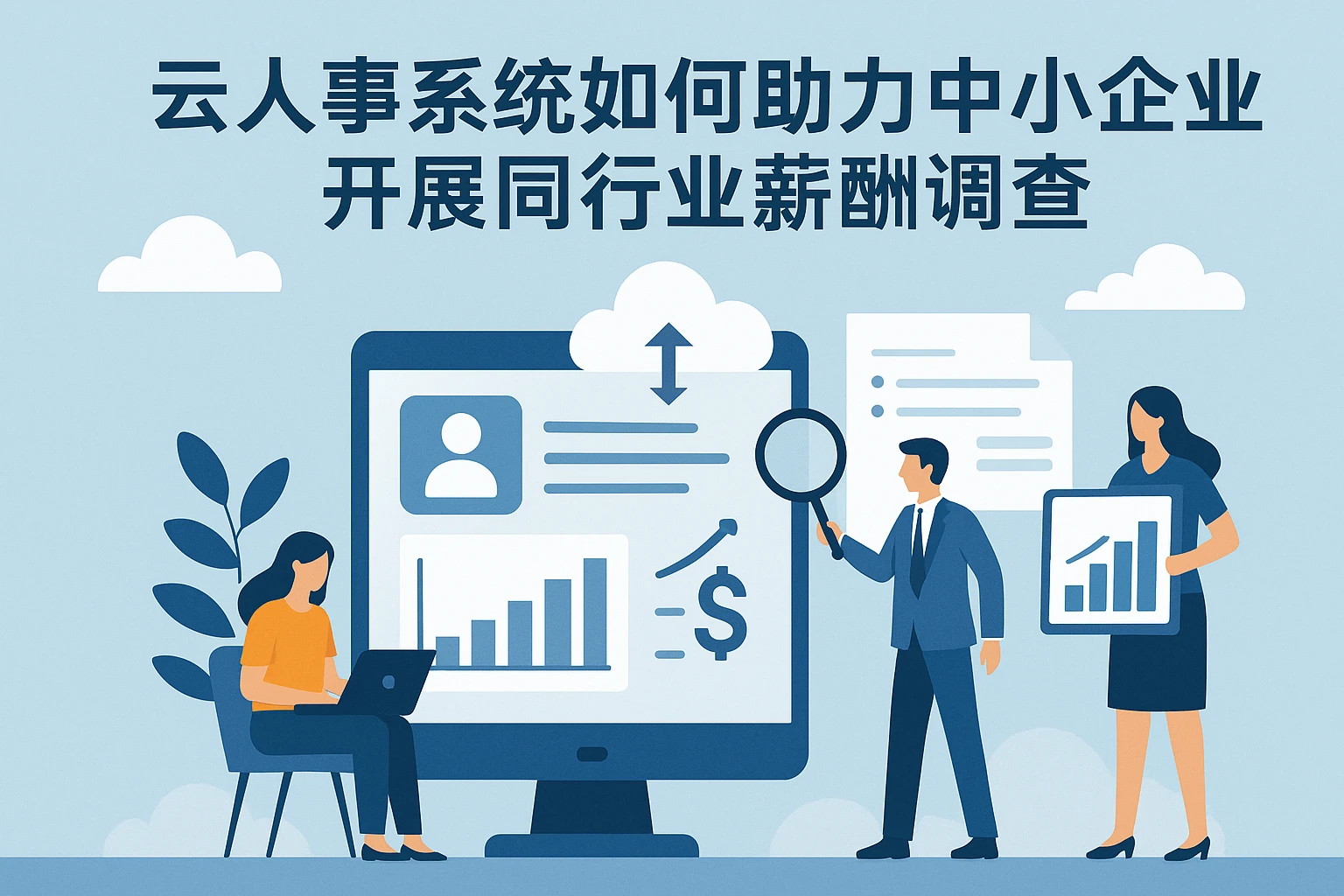 云人事系统如何助力中小企业开展同行业薪酬调查