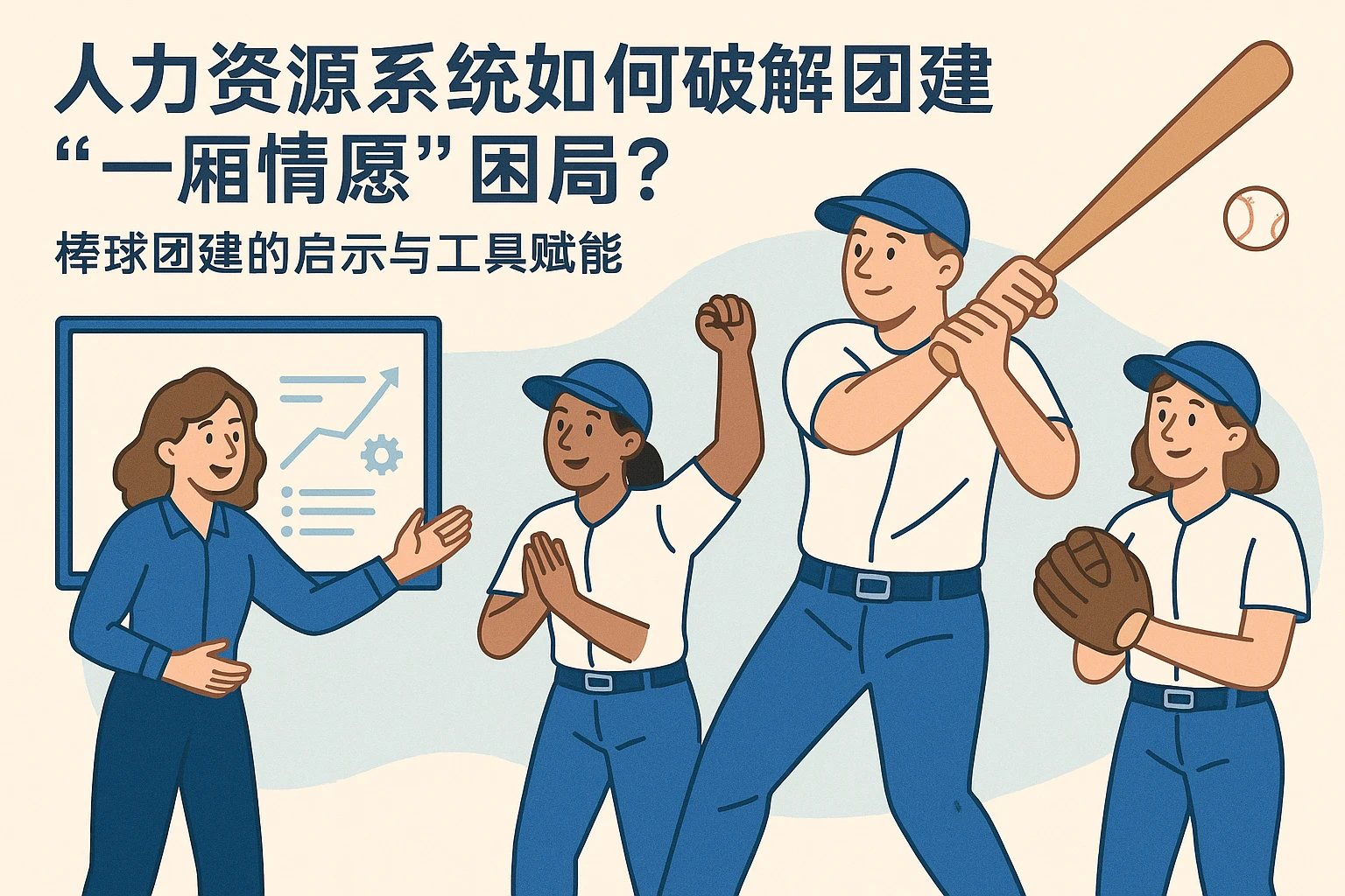 人力资源系统如何破解团建“一厢情愿”困局？棒球团建的启示与工具赋能