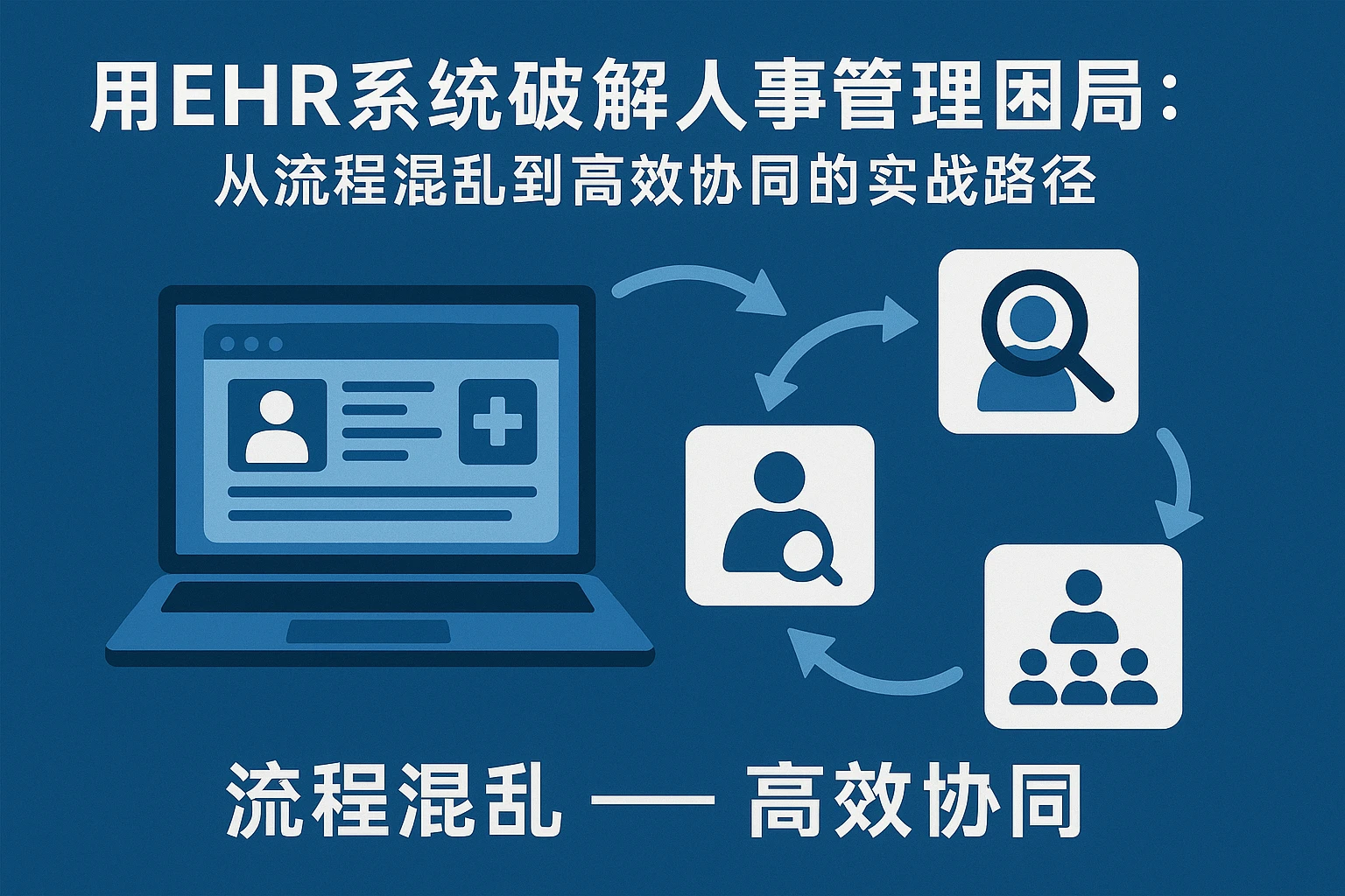 用EHR系统破解人事管理困局：从流程混乱到高效协同的实战路径