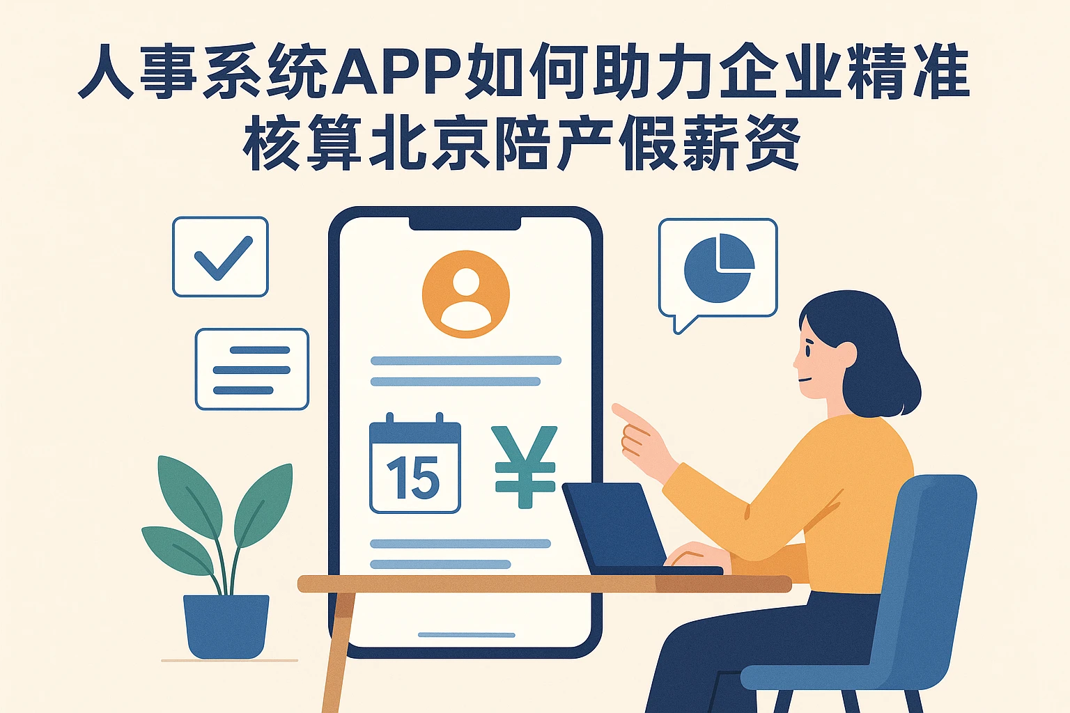 人事系统APP如何助力企业精准核算北京陪产假薪资