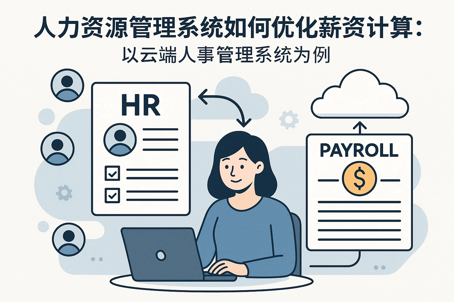 人力资源管理系统如何优化薪资计算：以云端人事管理系统为例