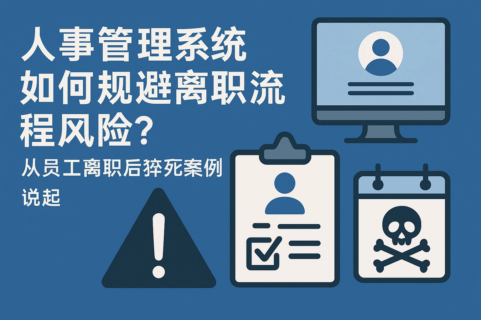 人事管理系统如何规避离职流程风险？从员工离职后猝死案例说起