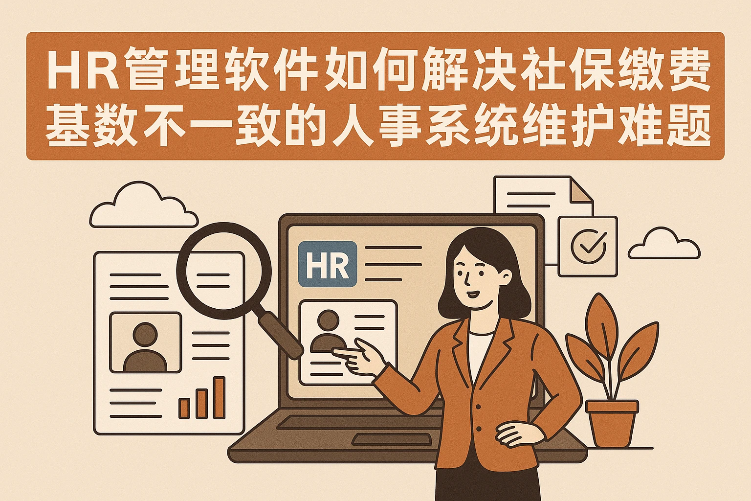 HR管理软件如何解决社保缴费基数不一致的人事系统维护难题
