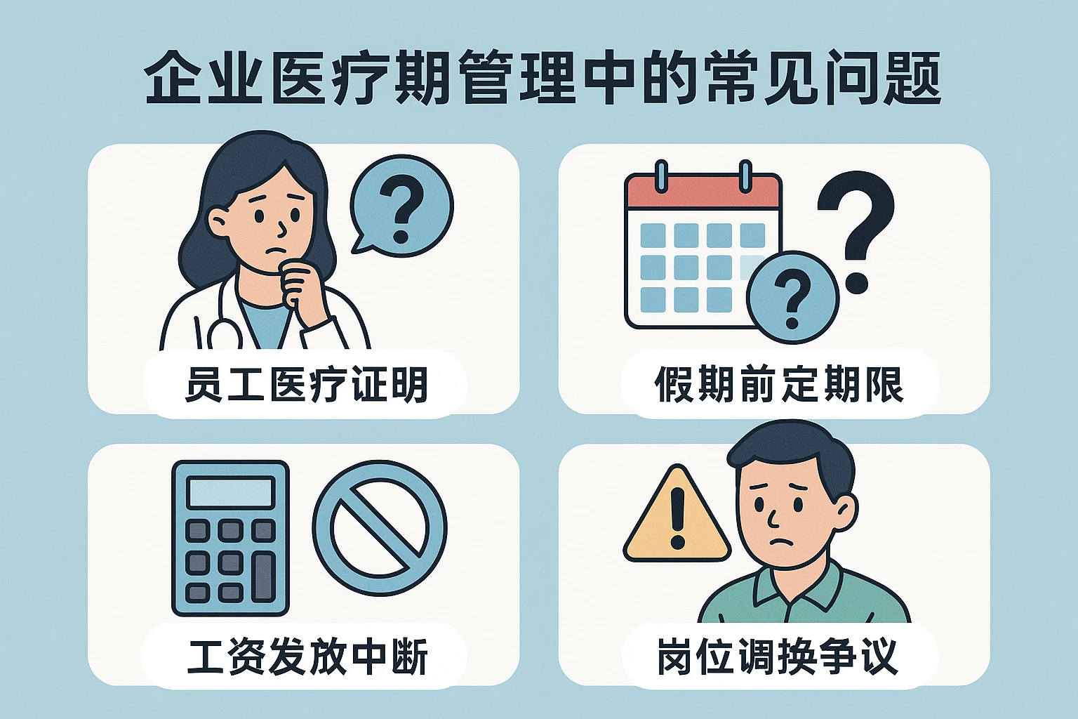 企业医疗期管理中的常见问题