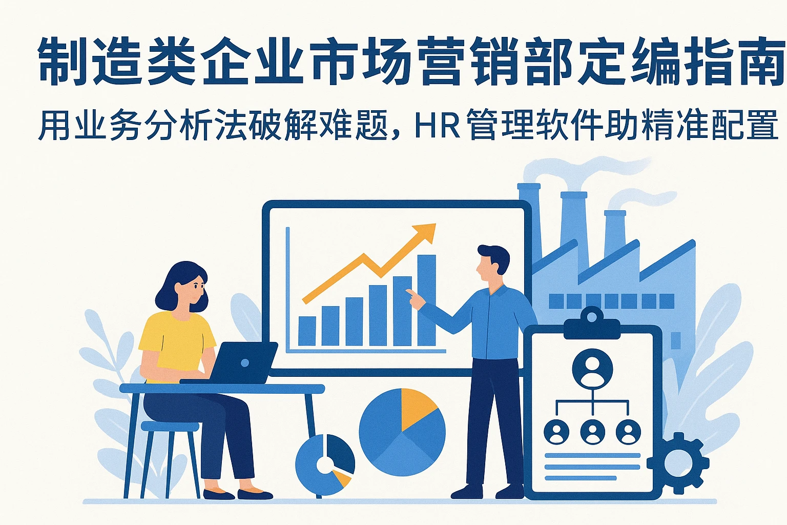 制造类企业市场营销部定编指南:用业务分析法破解难题,HR管理软件助力精准配置