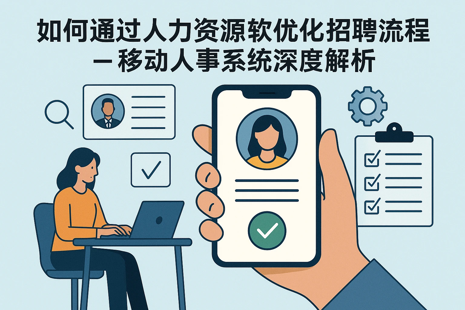 如何通过人力资源软件优化招聘流程 - 移动人事系统深度解析