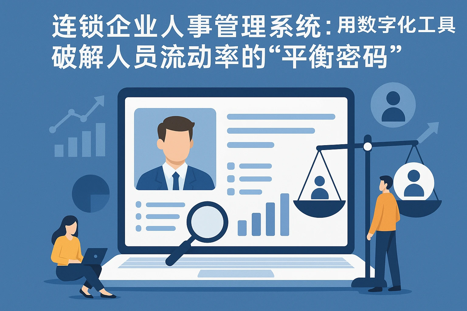 连锁企业人事管理系统:用数字化工具破解人员流动率的“平衡密码”