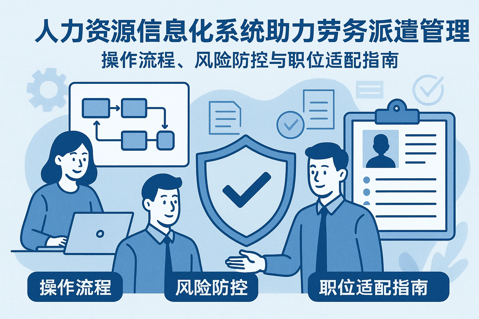 人力资源信息化系统助力劳务派遣管理：操作流程、风险防控与职位适配指南