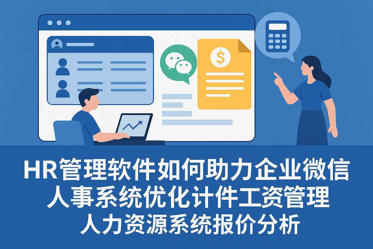 HR管理软件如何助力企业微信人事系统优化计件工资管理 - 人力资源系统报价分析