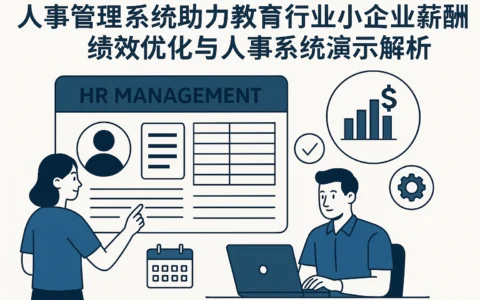 人事管理系统助力教育行业小企业薪酬绩效优化与人事系统演示解析
