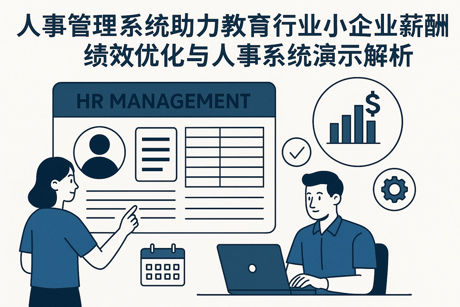 人事管理系统助力教育行业小企业薪酬绩效优化与人事系统演示解析