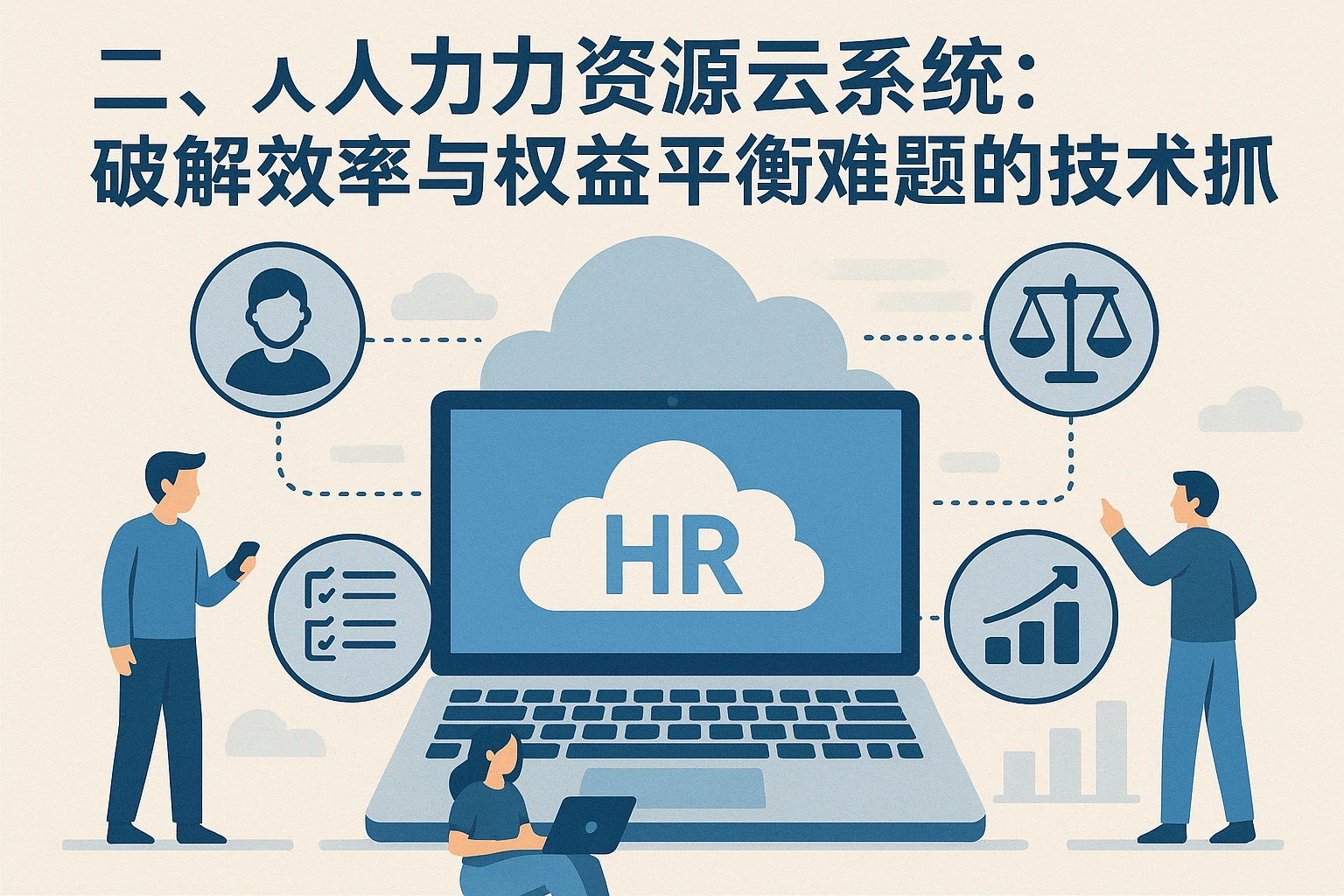 二、人力资源云系统:破解效率与权益平衡难题的技术抓手