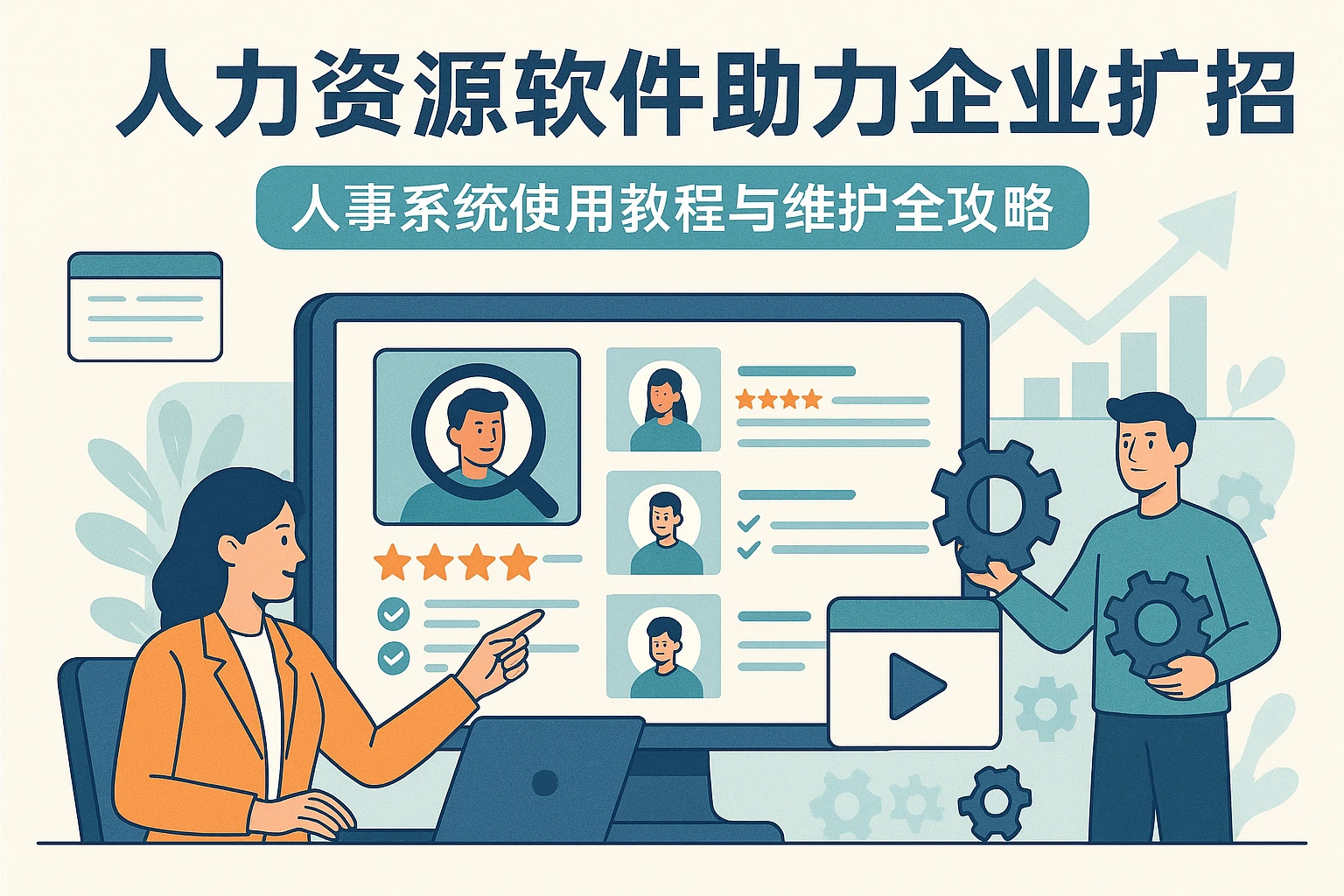 人力资源软件助力企业扩招：人事系统使用教程与维护全攻略